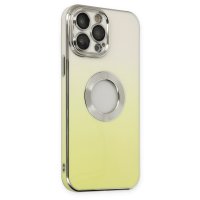 Newface iPhone 13 Pro Kılıf Best Silikon - Sarı