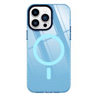 Newface iPhone 13 Pro Kılıf Beta Magneticsafe Silikon - Mavi