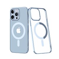 Newface iPhone 13 Pro Kılıf Element Magneticsafe Sert Kapak - Sierra Blue