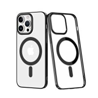 Newface iPhone 13 Pro Kılıf Element Magneticsafe Sert Kapak - Siyah