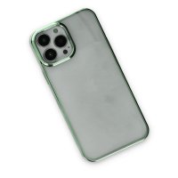 Newface iPhone 13 Pro Kılıf Element Silikon - Yeşil