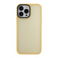 Newface iPhone 13 Pro Kılıf Gentle Silikon - Gold