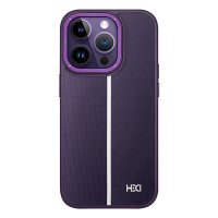 HDD iPhone 13 Pro Kılıf HBC-155 Lizbon Kapak - Derin Mor