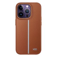 HDD iPhone 13 Pro Kılıf HBC-155 Lizbon Kapak - Kahverengi