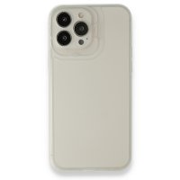 Newface iPhone 13 Pro Kılıf Jumbo Silikon - Şeffaf