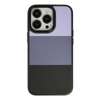 Newface iPhone 13 Pro Kılıf King Kapak - Lila-Siyah