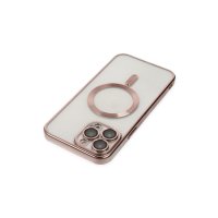 Newface iPhone 13 Pro Kılıf Kross Magneticsafe Kapak - Rose