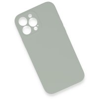 Newface iPhone 13 Pro Kılıf Lansman Legant Silikon - Açık Gri
