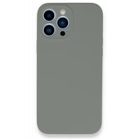 Newface iPhone 13 Pro Max Kılıf Lansman Legant Silikon - Gri