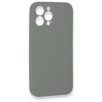 Newface iPhone 13 Pro Max Kılıf Lansman Legant Silikon - Gri