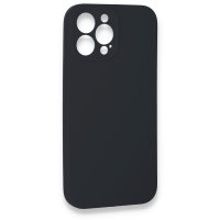 Newface iPhone 13 Pro Max Kılıf Lansman Legant Silikon - Koyu Gri