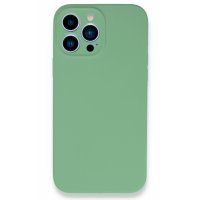 Newface iPhone 13 Pro Max Kılıf Lansman Legant Silikon - Yeşil
