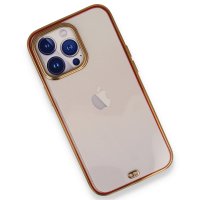 Newface iPhone 13 Pro Kılıf Liva Silikon - Kırmızı