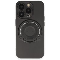 Newface iPhone 13 Pro Kılıf Lukka Magneticsafe Kapak - Siyah