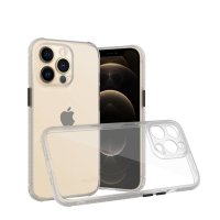 Newface iPhone 13 Pro Kılıf Miami Şeffaf Silikon  - Şeffaf