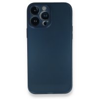 Newface iPhone 13 Pro Kılıf PP Ultra İnce Kapak - Mavi