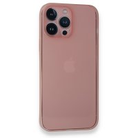 Newface iPhone 13 Pro Kılıf PP Ultra İnce Kapak - Pembe