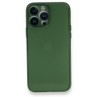 Newface iPhone 13 Pro Kılıf PP Ultra İnce Kapak - Yeşil