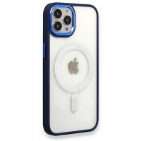 Newface iPhone 13 Pro Kılıf Room Magneticsafe Silikon - Lacivert