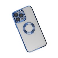 Newface iPhone 13 Pro Kılıf Slot Silikon - Mavi