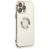 Newface iPhone 13 Pro Kılıf Store Silikon - Beyaz