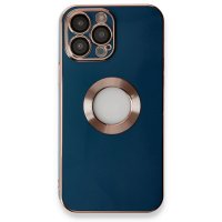 Newface iPhone 13 Pro Kılıf Store Silikon - Mavi