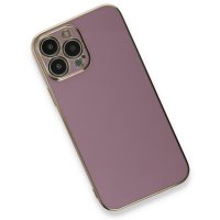 Newface iPhone 13 Pro Kılıf Volet Silikon - Mor