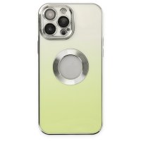 Newface iPhone 13 Pro Max Kılıf Best Silikon - Yeşil