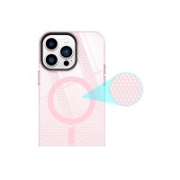 Newface iPhone 13 Pro Max Kılıf Beta Magneticsafe Silikon - Pembe
