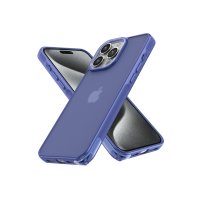 Newface iPhone 13 Pro Max Kılıf Elegant Kapak - Açık Mavi