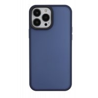 Newface iPhone 13 Pro Max Kılıf Gentle Silikon - Mavi