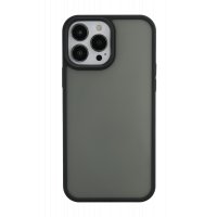 Newface iPhone 13 Pro Max Kılıf Gentle Silikon - Siyah
