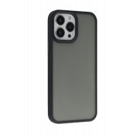Newface iPhone 13 Pro Max Kılıf Gentle Silikon - Siyah