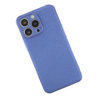 Newface iPhone 13 Pro Max Kılıf Harbon Silikon - Mavi