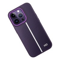 HDD iPhone 13 Pro Max Kılıf HBC-155 Lizbon Kapak - Derin Mor