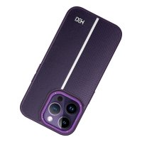 HDD iPhone 13 Pro Max Kılıf HBC-155 Lizbon Kapak - Derin Mor