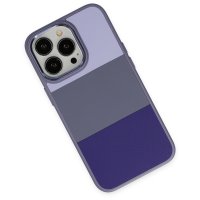 Newface iPhone 13 Pro Max Kılıf King Kapak - Lila-Mor