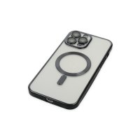 Newface iPhone 13 Pro Max Kılıf Kross Magneticsafe Kapak - Siyah