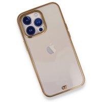 Newface iPhone 13 Pro Max Kılıf Liva Silikon - Açık Pembe