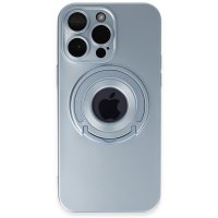 Newface iPhone 13 Pro Max Kılıf Lukka Magneticsafe Kapak - Sierra Blue