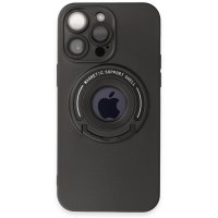 Newface iPhone 13 Pro Max Kılıf Lukka Magneticsafe Kapak - Siyah