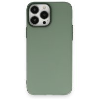 Newface iPhone 13 Pro Max Kılıf Modos Metal Kapak - Koyu Yeşil