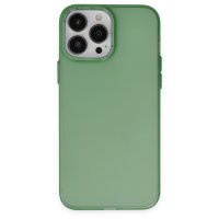 Newface iPhone 13 Pro Max Kılıf Modos Metal Kapak - Yeşil