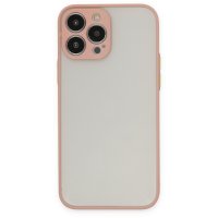 Newface iPhone 14 Pro Kılıf Montreal Silikon Kapak - Pembe