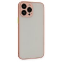 Newface iPhone 14 Pro Kılıf Montreal Silikon Kapak - Pembe