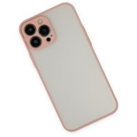 Newface iPhone 14 Pro Kılıf Montreal Silikon Kapak - Pembe