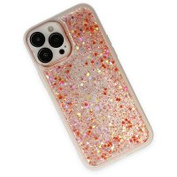 Newface iPhone 13 Pro Max Kılıf Neon Light Silikon - Kırmızı
