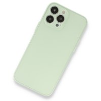 Newface iPhone 13 Pro Max Kılıf Puma Silikon - Açık Yeşil