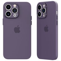 Newface iPhone 13 Pro Max Kılıf Puma Silikon - Koyu Mor