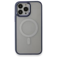 Newface iPhone 13 Pro Max Kılıf Room Magneticsafe Silikon - Sierra Blue